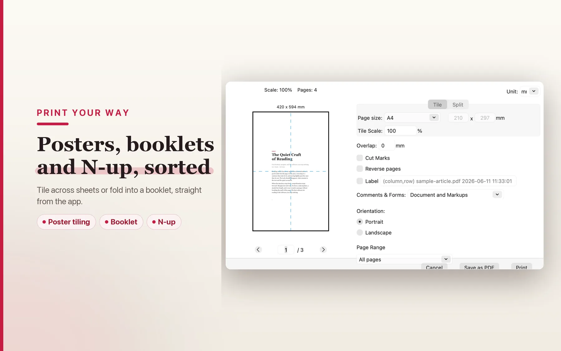 Closing brand poster view for TruePath PDF.